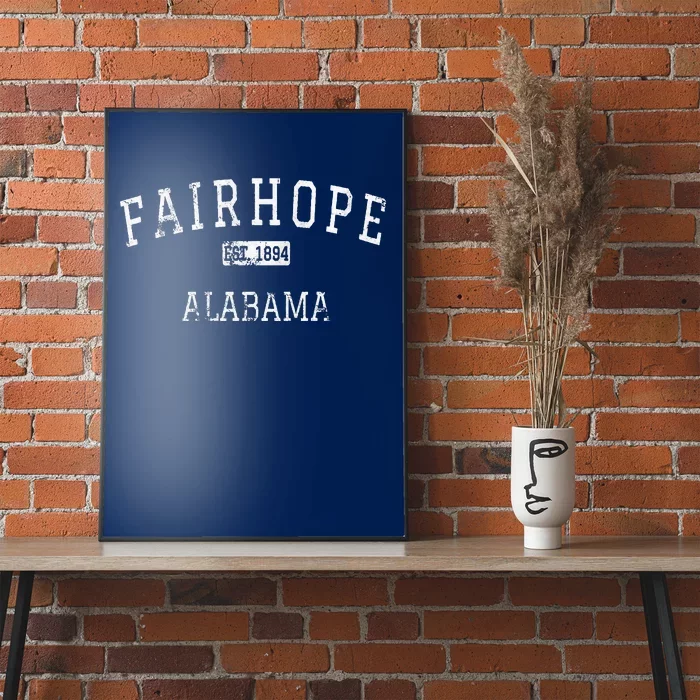 Fairhope Alabama AL Vintage Poster