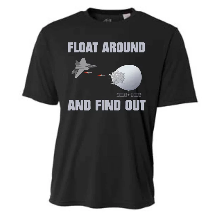 Float Around And Find Out Cooling Performance Crew T-Shirt