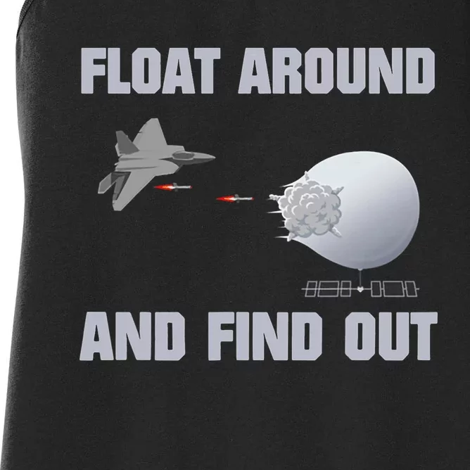 Float Around And Find Out Women's Racerback Tank