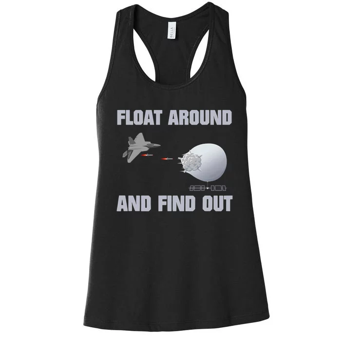 Float Around And Find Out Women's Racerback Tank