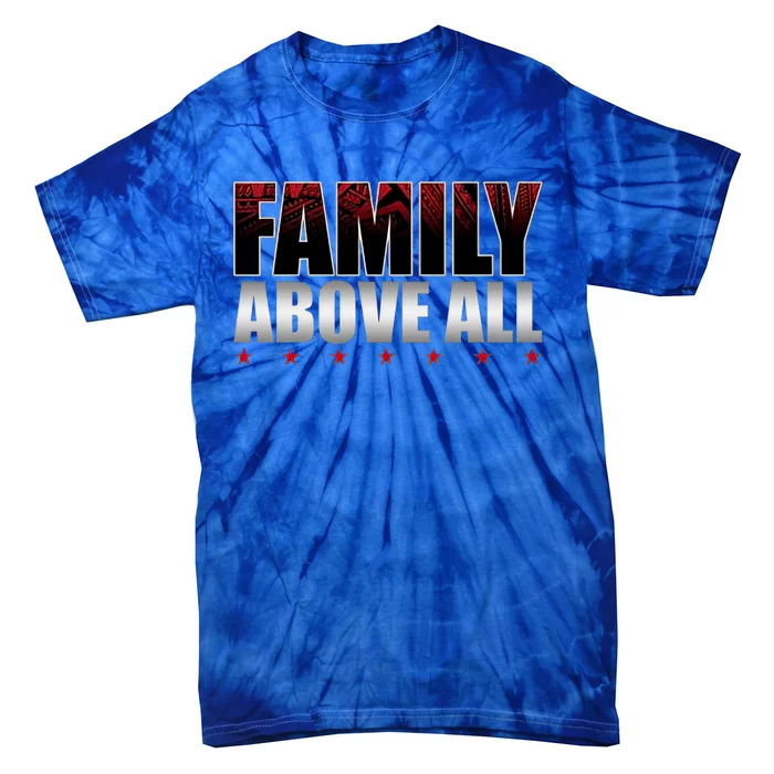 Family Above All Roman Wrestler Tie-Dye T-Shirt