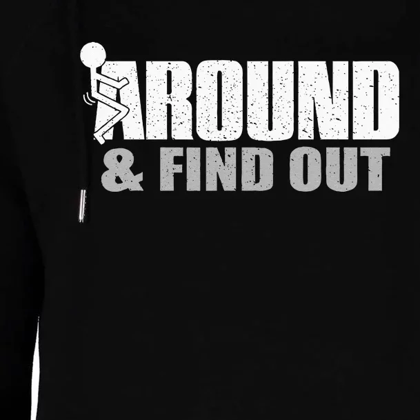 Funk Around And Find Out Womens Funnel Neck Pullover Hood