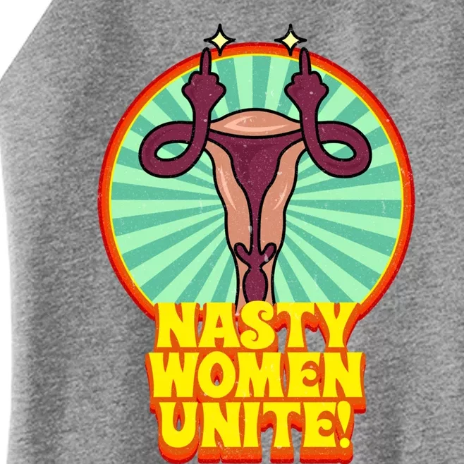 Feminist Af Activist Gift Nasty Unite Gift Women’s Perfect Tri Rocker Tank