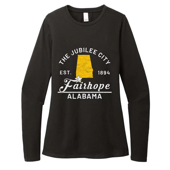 Fairhope Alabama Al Vintage Jubilee City Souvenir Gift Womens CVC Long Sleeve Shirt