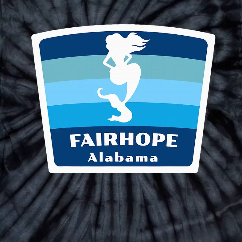 Fairhope Alabama Al Beach Mermaid Vacation Souvenir Tie-Dye T-Shirt