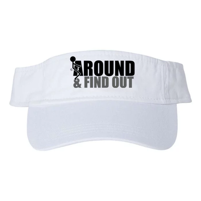 F Around And Find Out Funny Valucap Bio-Washed Visor