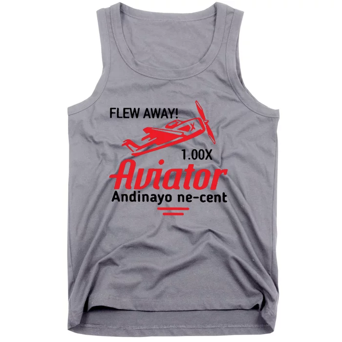 Flew Away Aviator Andinayo Ne Cent Tank Top