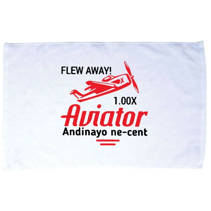 Flew Away Aviator Andinayo Ne Cent Microfiber Hand Towel