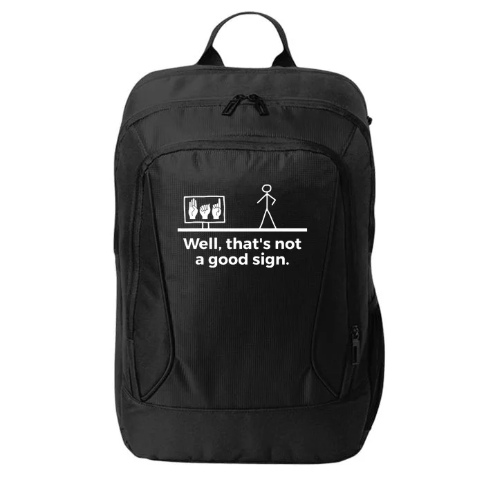 Funny ASL American Sign Language City Backpack