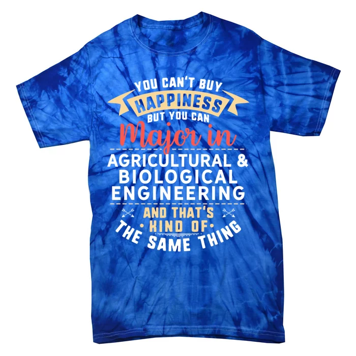 Funny Agricultural And Biological Engineering Major Student Cool Gift Tie-Dye T-Shirt