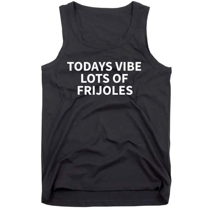 Frijoles Apparel Amazing Funny Frijole Lover Design Tank Top