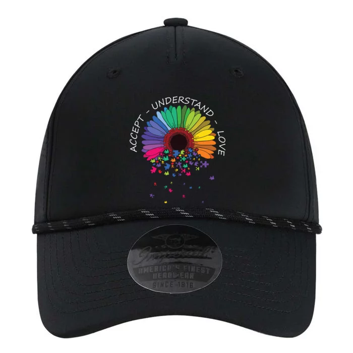 Floral Autism Awareness Flower For Mom Performance The Dyno Cap