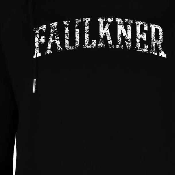 Faulkner Athletic Arch College University Alumni Womens Funnel Neck Pullover Hood