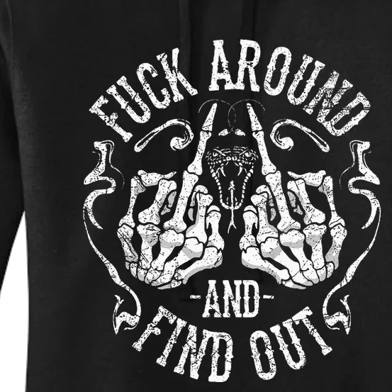 Fuck Around And Find Out Women's Pullover Hoodie