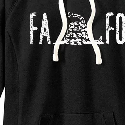 Fuck Around And Find Out Fafo F Around And Find Out Women's Fleece Hoodie