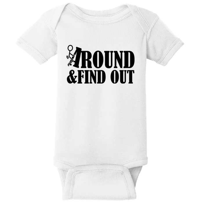 Fuck Around And Find Out Baby Bodysuit