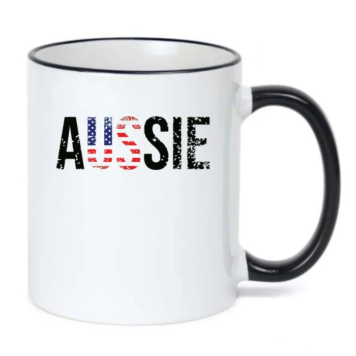 Funny Aussie Australia Gift For Men Women Cool Australian Black Color Changing Mug