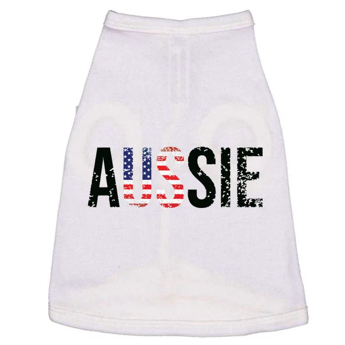 Funny Aussie Australia Gift For Men Women Cool Australian Doggie Tank