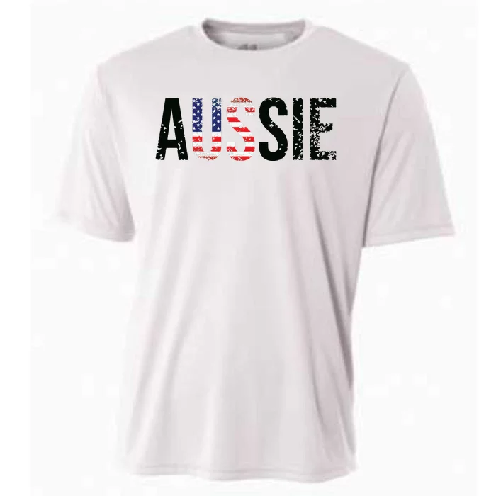 Funny Aussie Australia Gift For Men Women Cool Australian Cooling Performance Crew T-Shirt