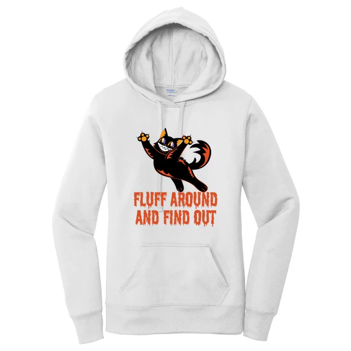 Fluff Around And Find Out Women's Pullover Hoodie