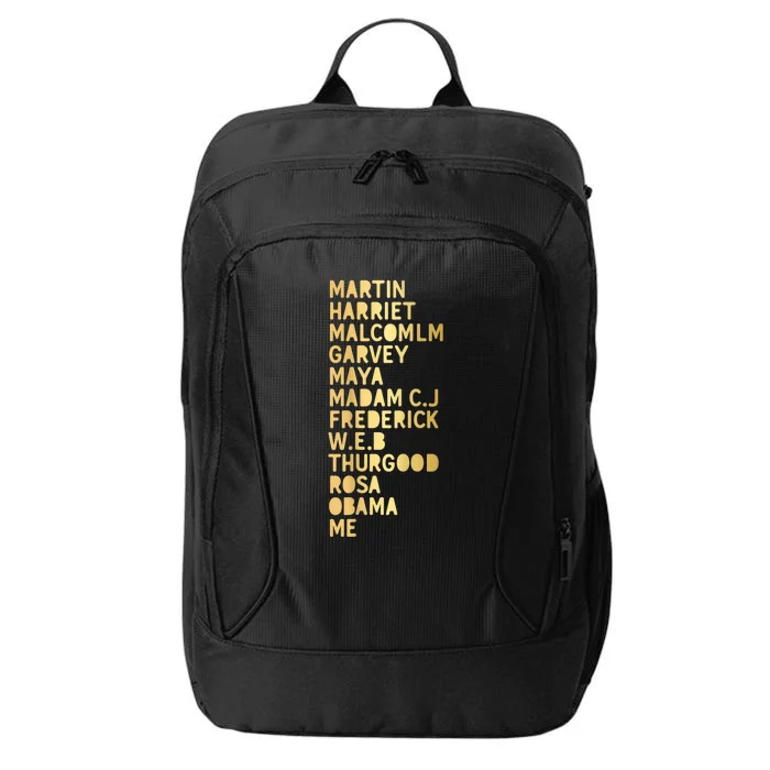 Famous African Americans Historical Figures Black History City Backpack