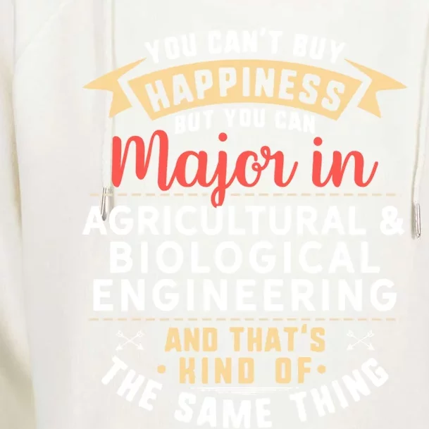 Funny Agricultural And Biological Engineering Major Student Gift Womens Funnel Neck Pullover Hood