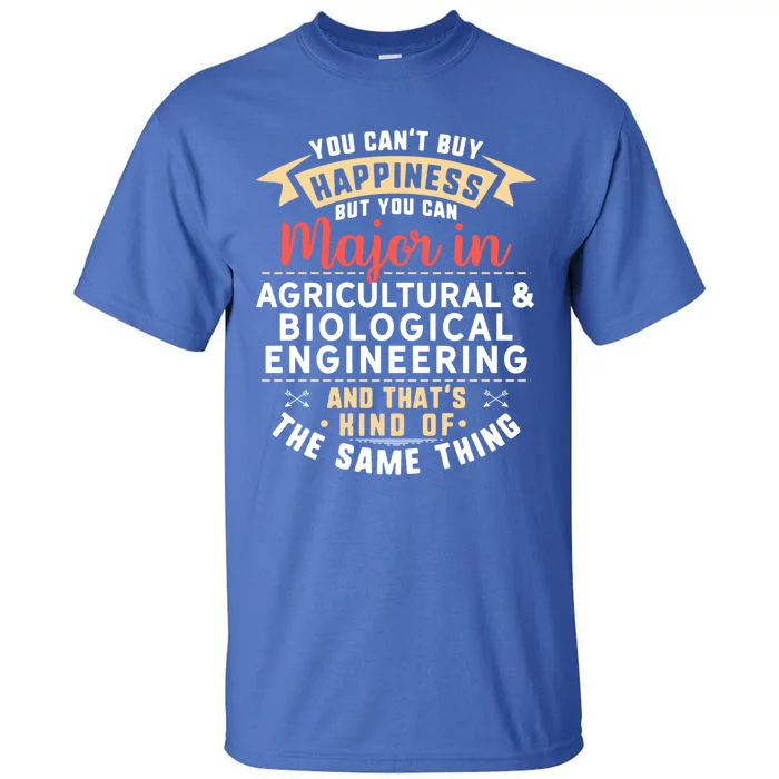 Funny Agricultural And Biological Engineering Major Student Gift Tall T-Shirt