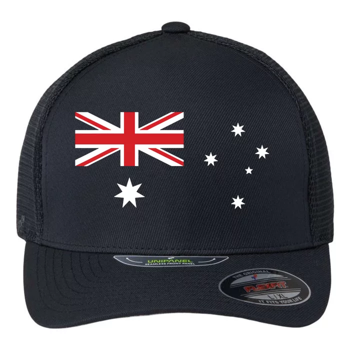 For Australian Australia Flag Day Flexfit Unipanel Trucker Cap