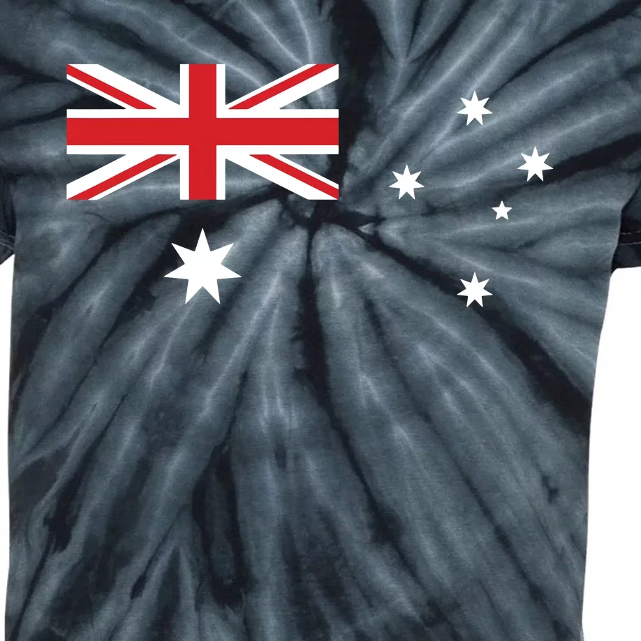 For Australian Australia Flag Day Kids Tie-Dye T-Shirt