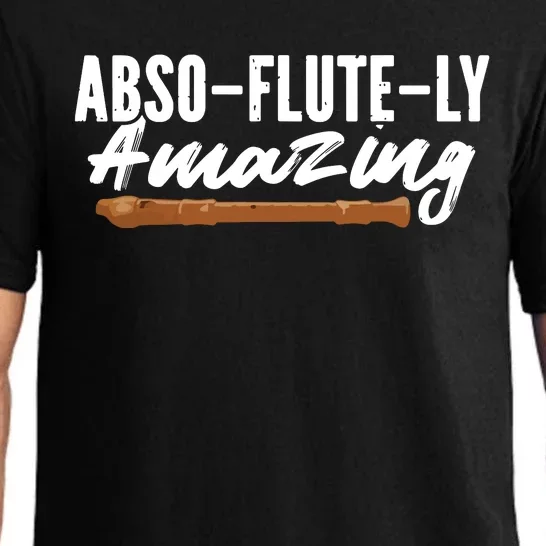 Flutist AbsoFluteLy Amazing Flute Player Pajama Set