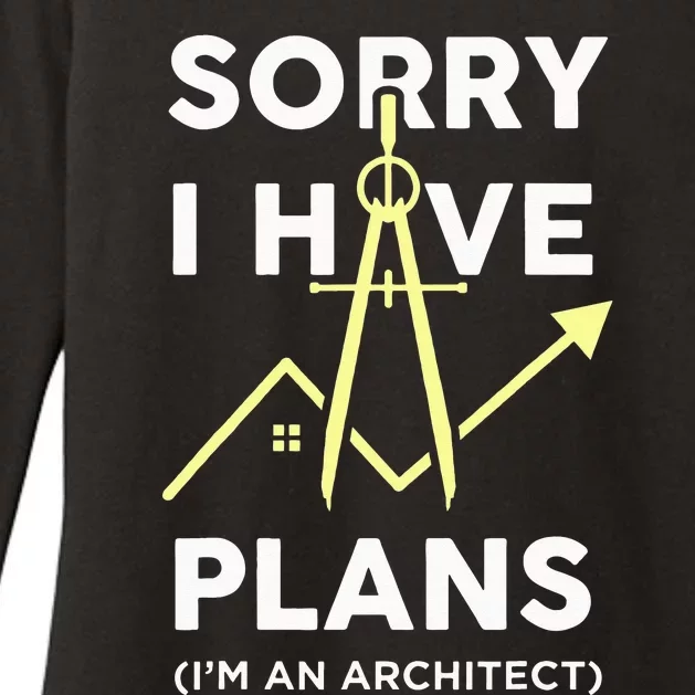 Funny Architect Art Wo Architecture Student Lover Womens CVC Long Sleeve Shirt