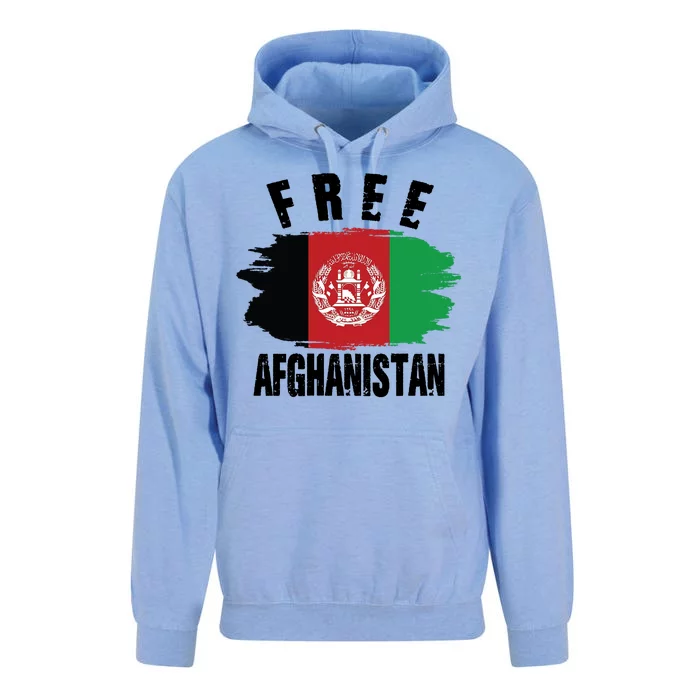 Free Afghanistan AFG Flag Unisex Surf Hoodie