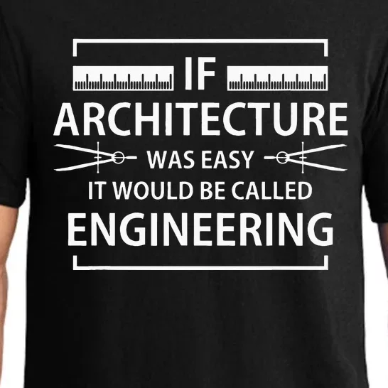 Funny Architecture Art For Wo Architect Student Lover Pajama Set