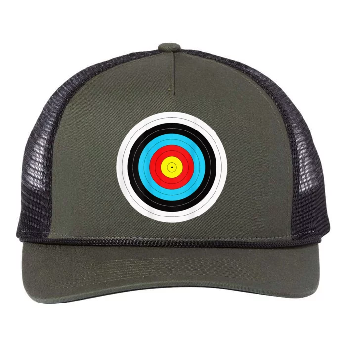 Funny Arrow And Archery Target Retro Rope Trucker Hat Cap