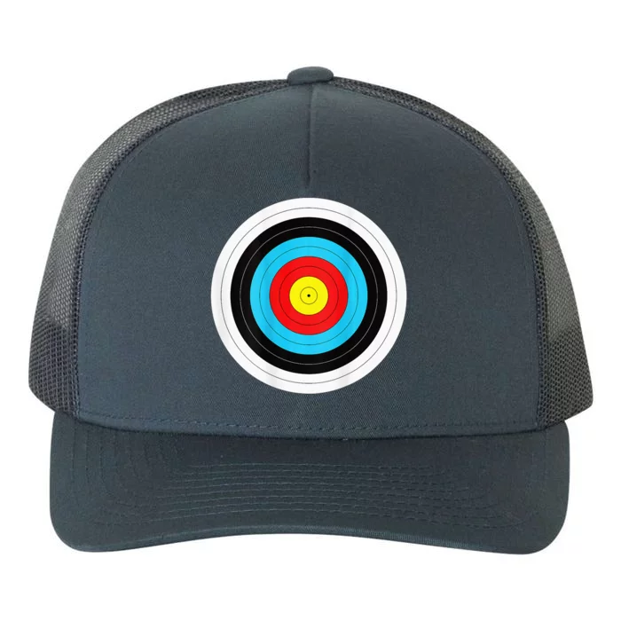 Funny Arrow And Archery Target Yupoong Adult 5-Panel Trucker Hat