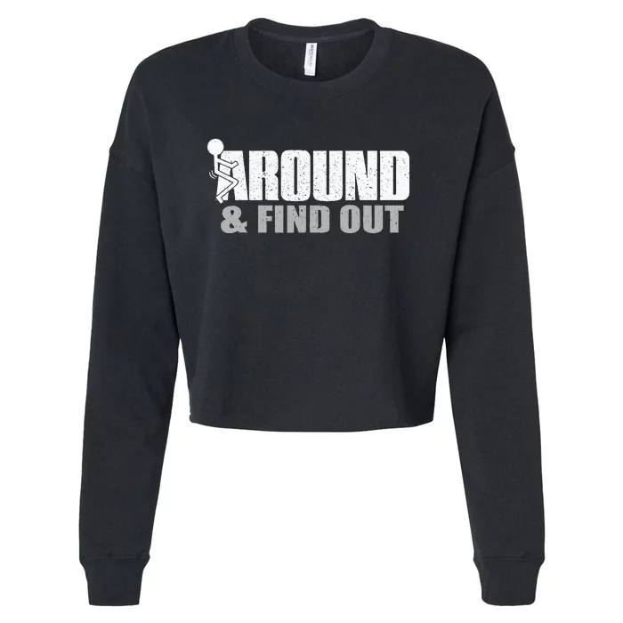 Funk Around And Find Out Cropped Pullover Crew