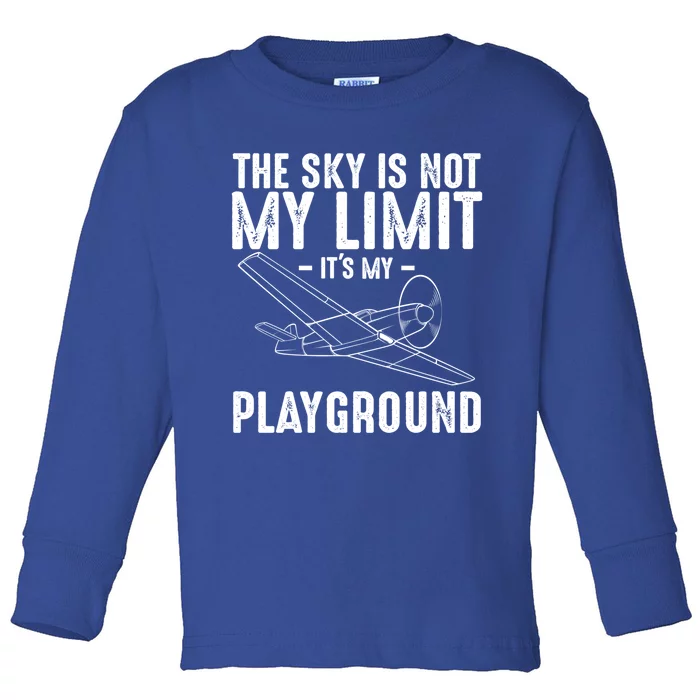 Funny Aviation Airplane Plane Jet Aeroplane Pilot Flight Sky Gift Toddler Long Sleeve Shirt