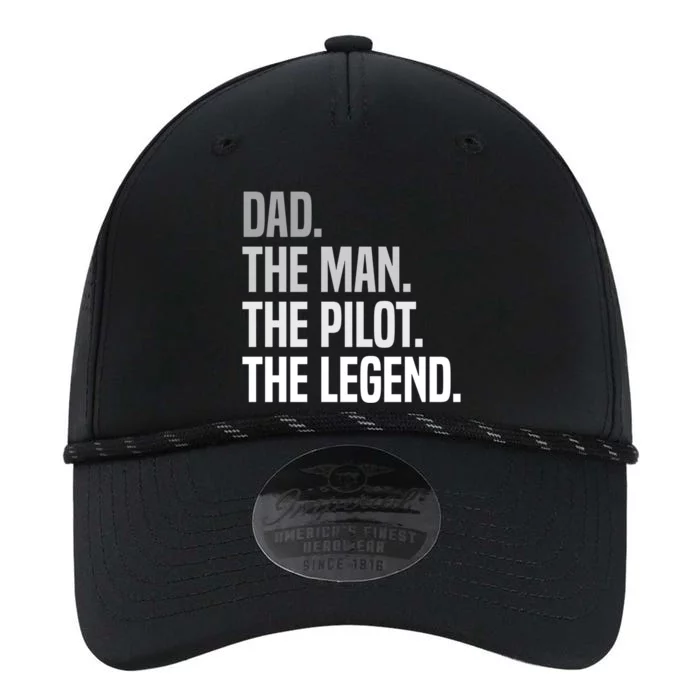 Funny Aviator Airplane Fly Aviation Aircraft Pilot Dad Funny Gift Performance The Dyno Cap