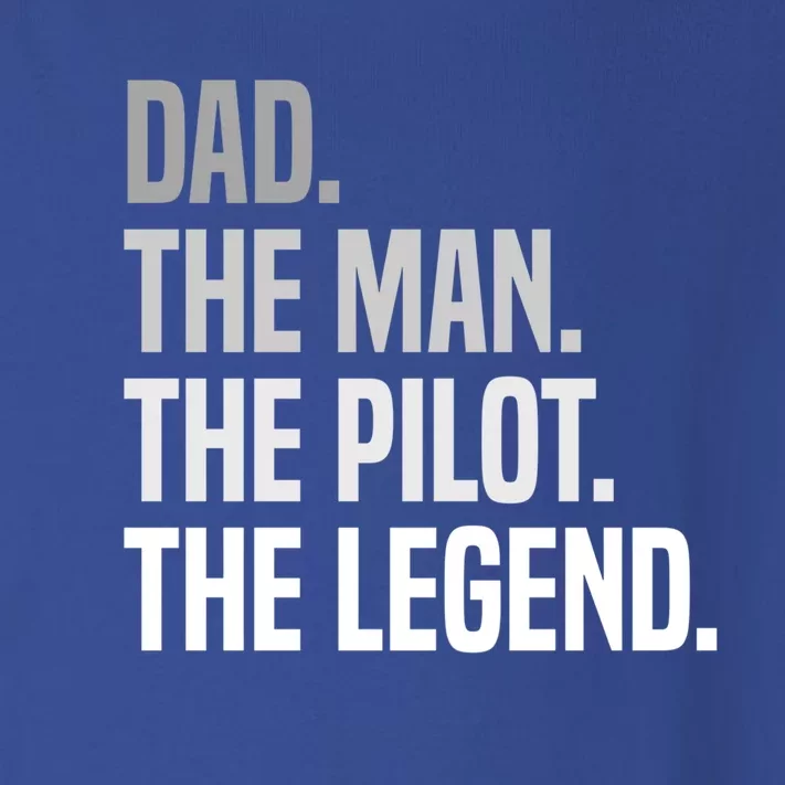 Funny Aviator Airplane Fly Aviation Aircraft Pilot Dad Funny Gift Toddler Long Sleeve Shirt