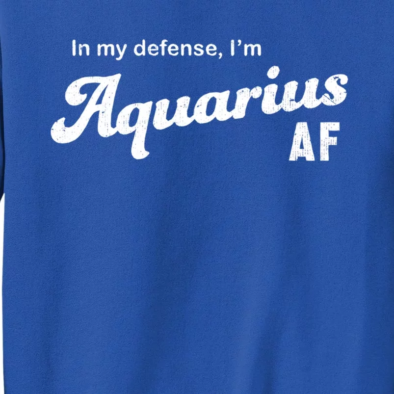 Funny Astrology Aquarius Gift Tall Sweatshirt