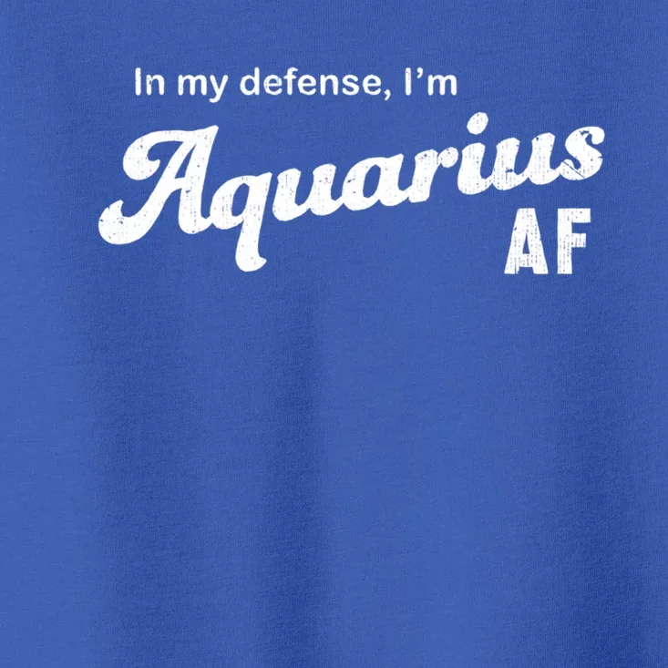 Funny Astrology Aquarius Gift Toddler T-Shirt