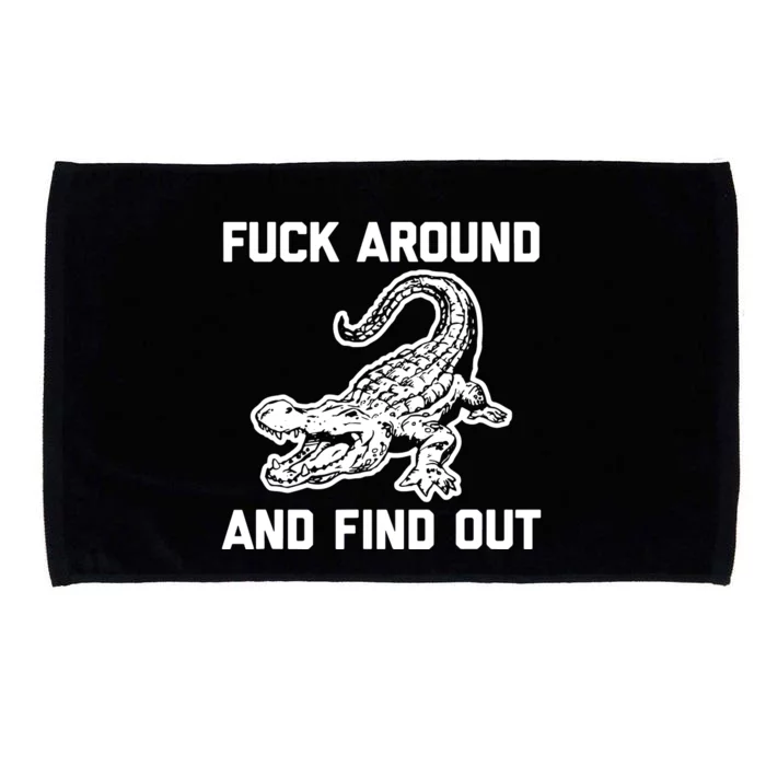 Fck Around And Find Out Microfiber Hand Towel