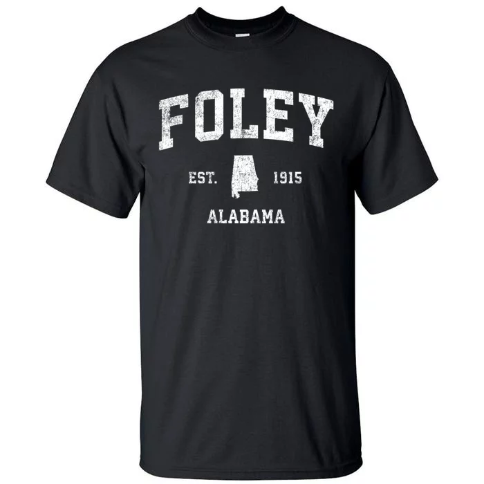 Foley Alabama Al Vintage Sports Design Tall T-Shirt