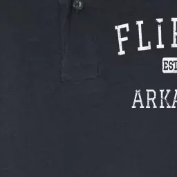 Flippin Arkansas Ar Vintage Softstyle Adult Sport Polo