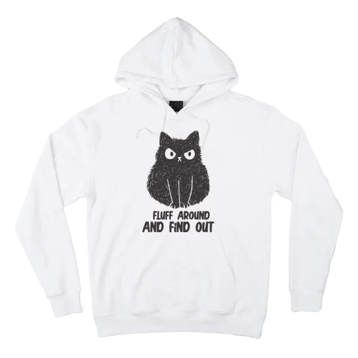 Fluff Around And Find Out Funny Cat Lover Hoodie