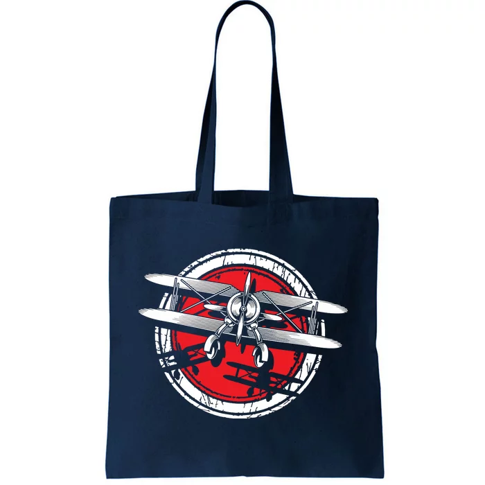 Flying Airplane Aviation Aircraft Flight Copilot Plane Pilot Tote Bag