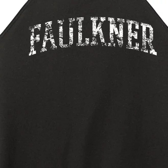 Faulkner Athletic Arch College University Alumni Women’s Perfect Tri Rocker Tank