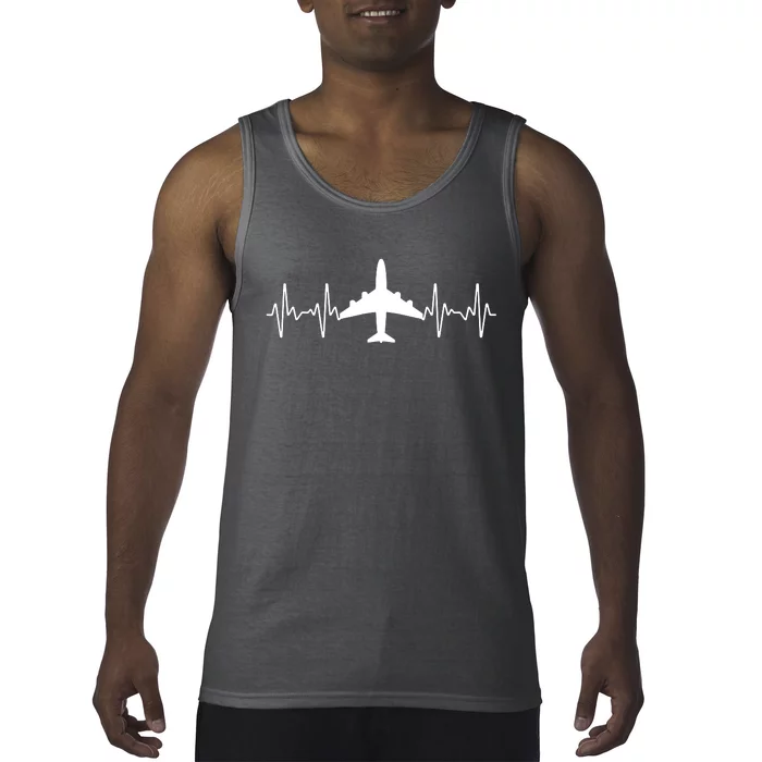 Funny Airplane Art For Men Women Pilot Aviation Airplanes Tank Top