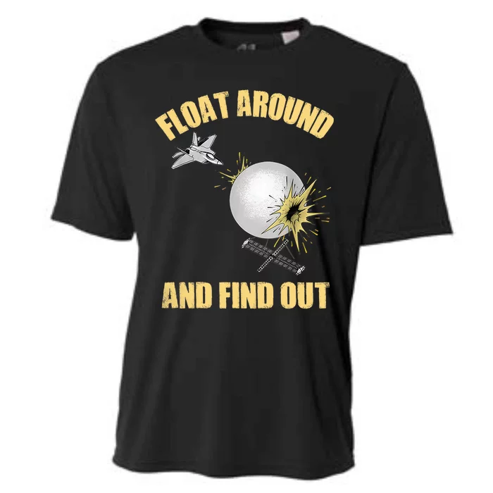 Float Around And Find Out Fun Cooling Performance Crew T-Shirt