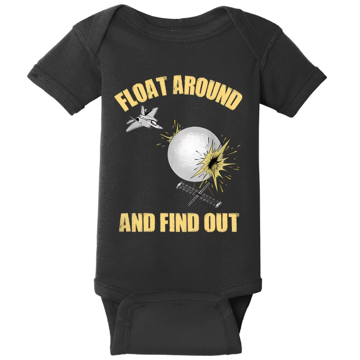 Float Around And Find Out Fun Baby Bodysuit